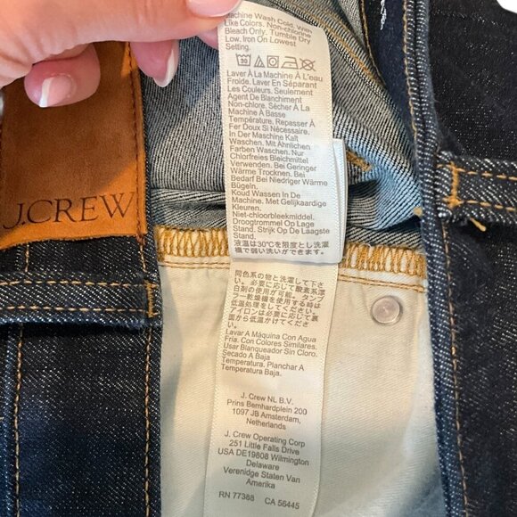 J. Crew Skinny Flare Jeans Rinse Wash Blue High Waist Size 29 Denim Pants - Picture 10 of 11